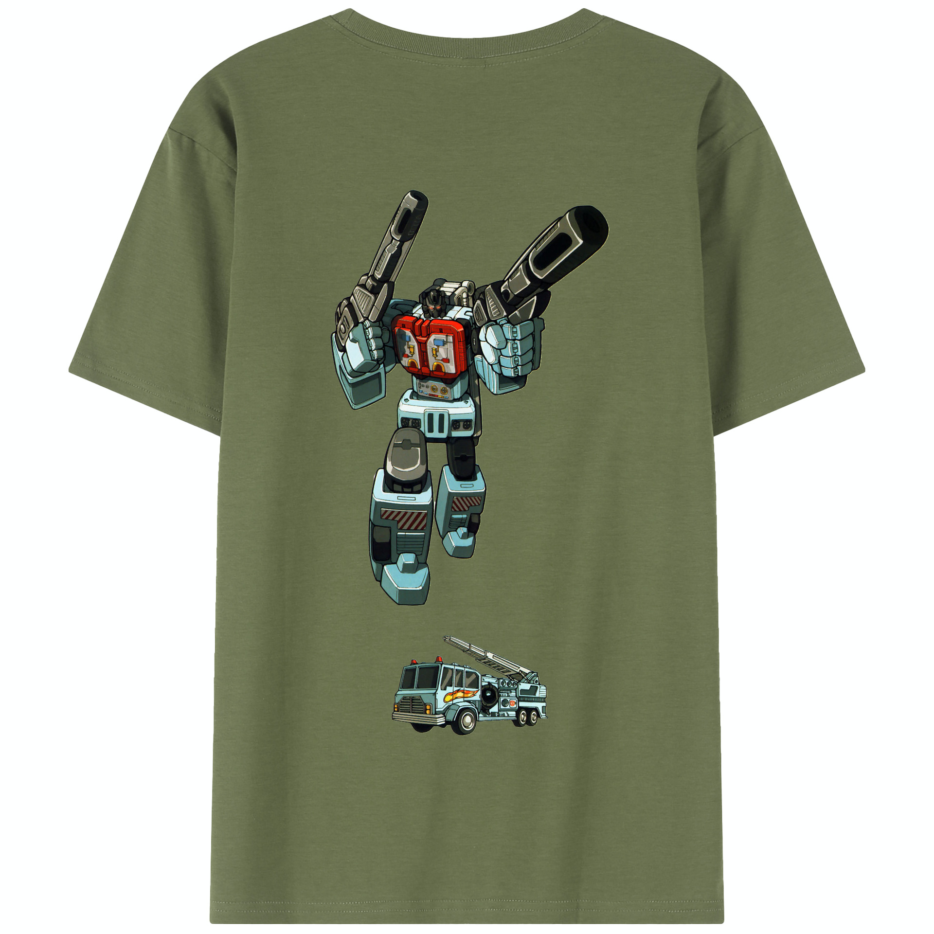 （画像用）  綿100％半袖Tシャツ（背面プリント）